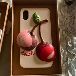 Coach iPhone XR case